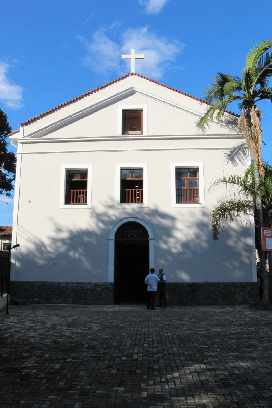 Detalhe da Capela de São Sebastião do Avareí